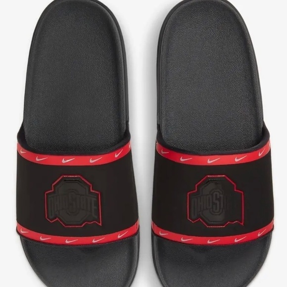 Ohio State Buckeyes Nike Offcourt Slides osu mens slides sandals DD0534-001 - Picture 2 of 7